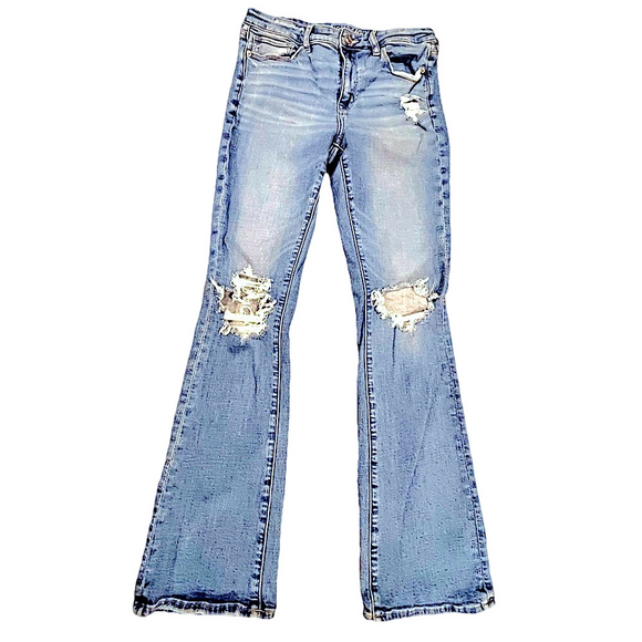 American Eagle Outfitters Denim - American Eagle High-Rise Skinny Kick Stretch Women Jeans 12 Regular